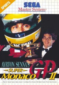 Super Monaco GP II Sega Game Gear US box art